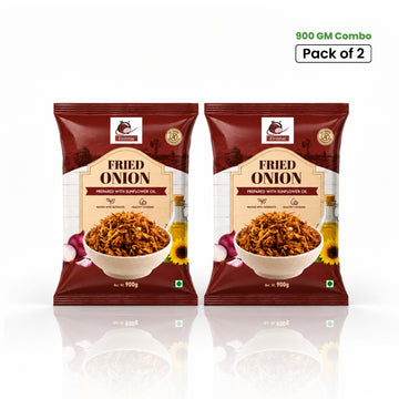 Combo - Fivestar Fried Onion Barista 900g × 2 (Prepared with Sunflower Oil)