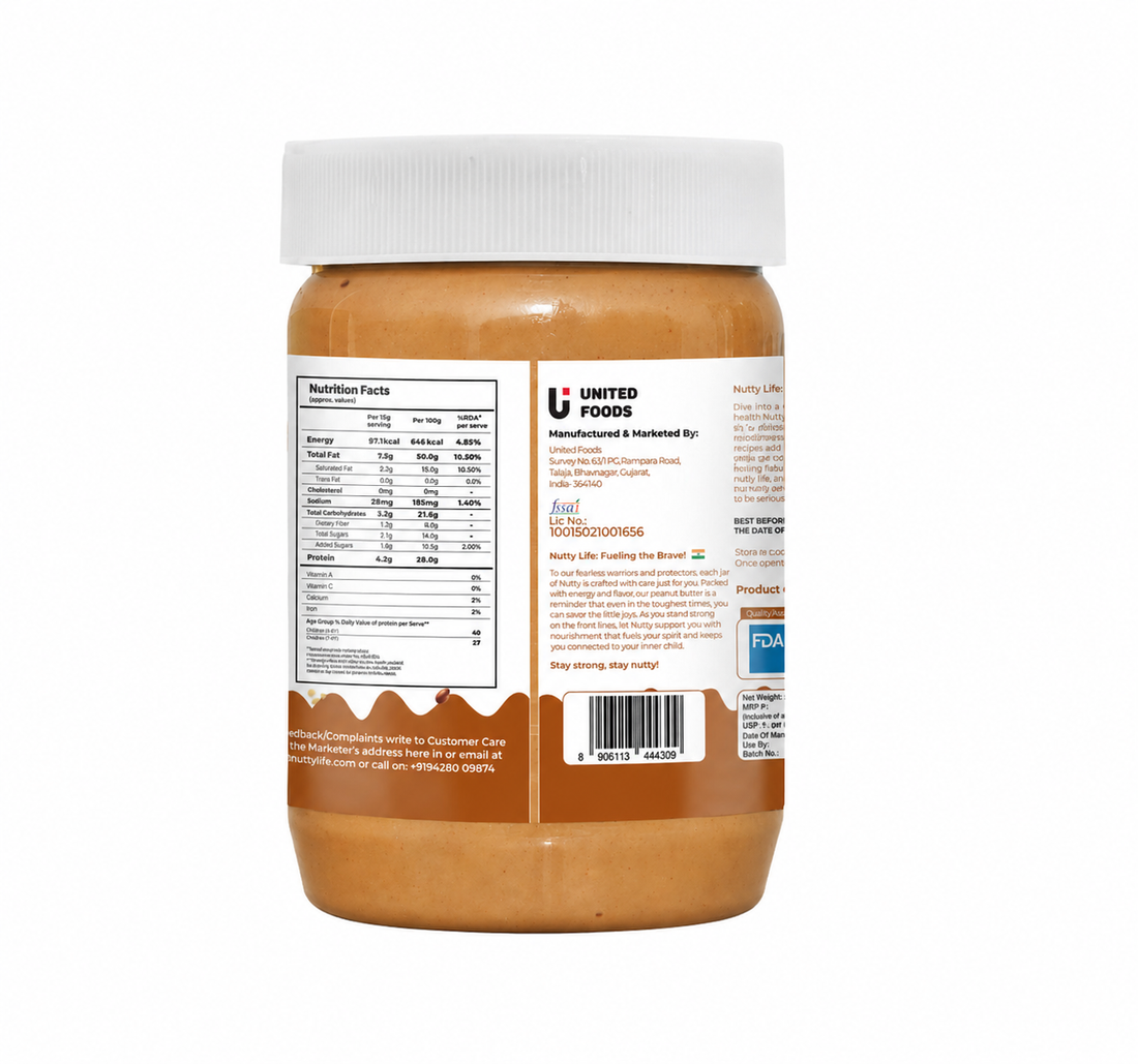Nutty Peanut Chocolate Spread 510g