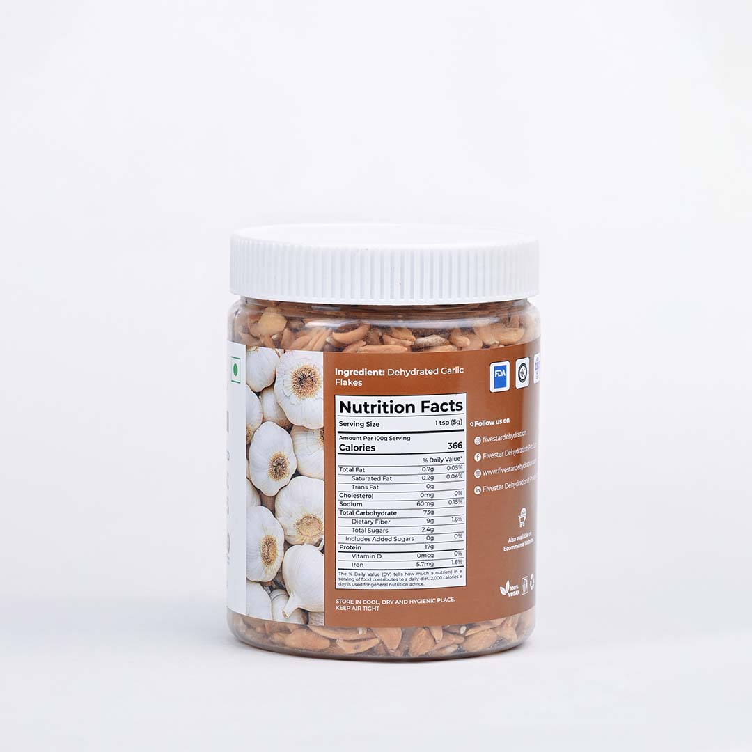 Fivestar Dehydrated Garlic Flakes 550g
