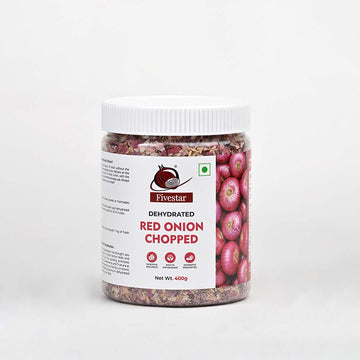 Fivestar Dehydrated Red Onion Chopped 400g