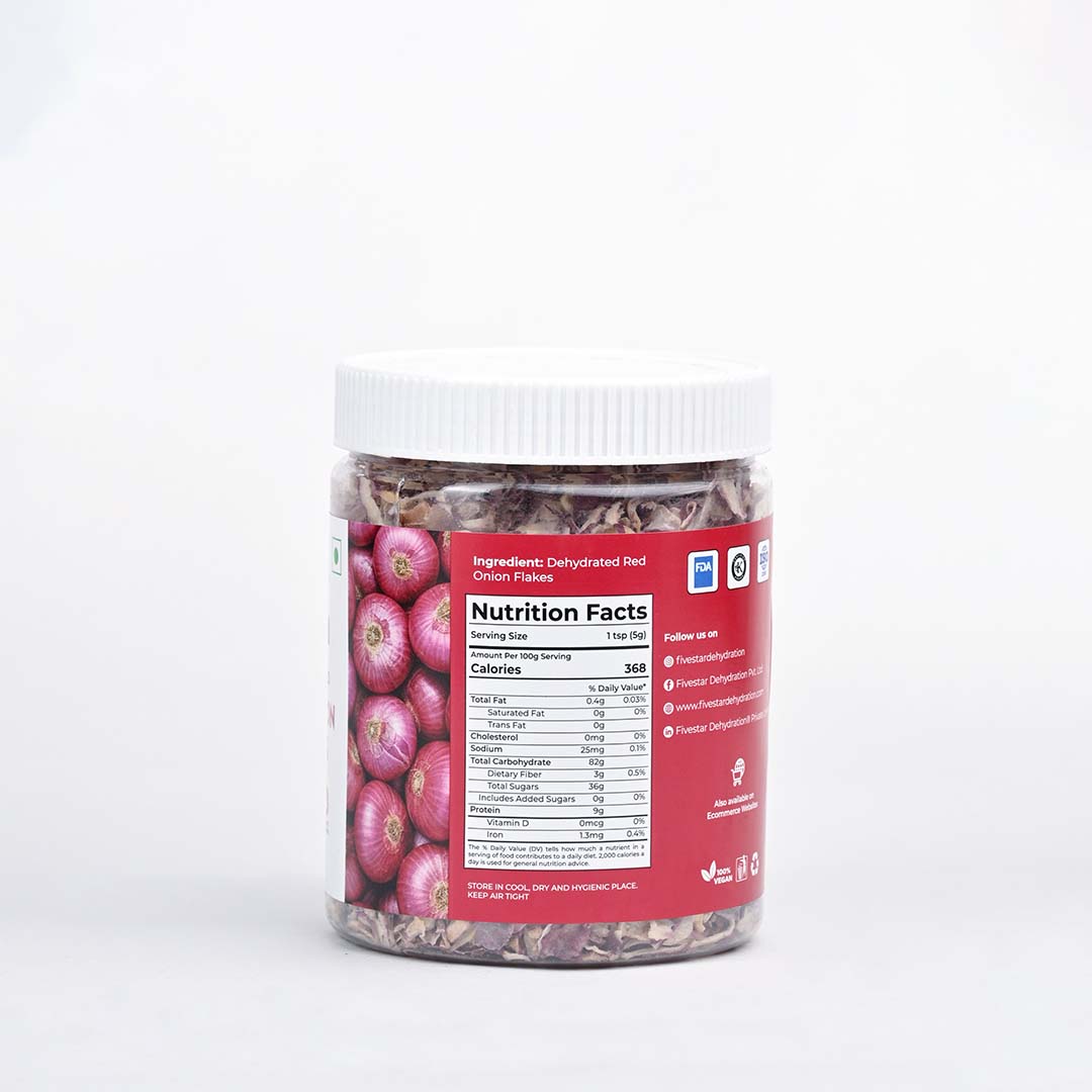 Fivestar Dehydrated Red Onion Flakes 200g