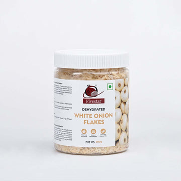 Fivestar Dehydrated White Onion Flakes 200g