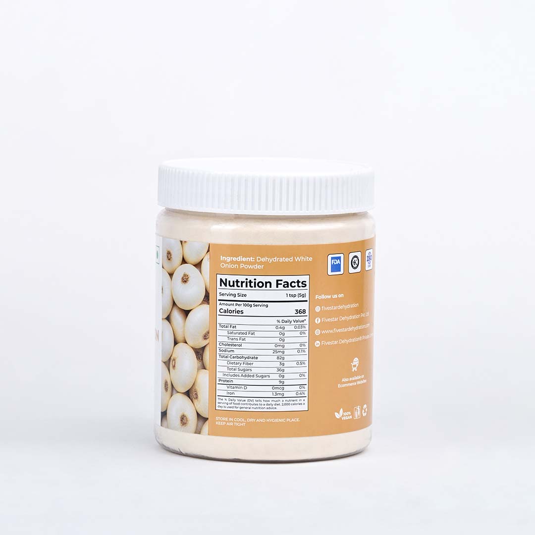 Fivestar Dehydrated White Onion Powder 400g