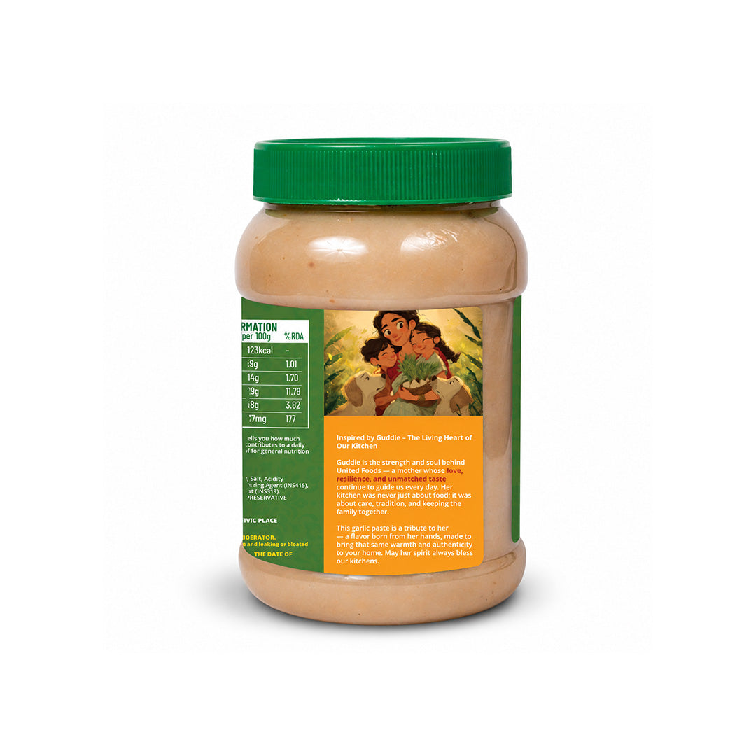 Guddie Garlic Paste Pouch (1 kg)