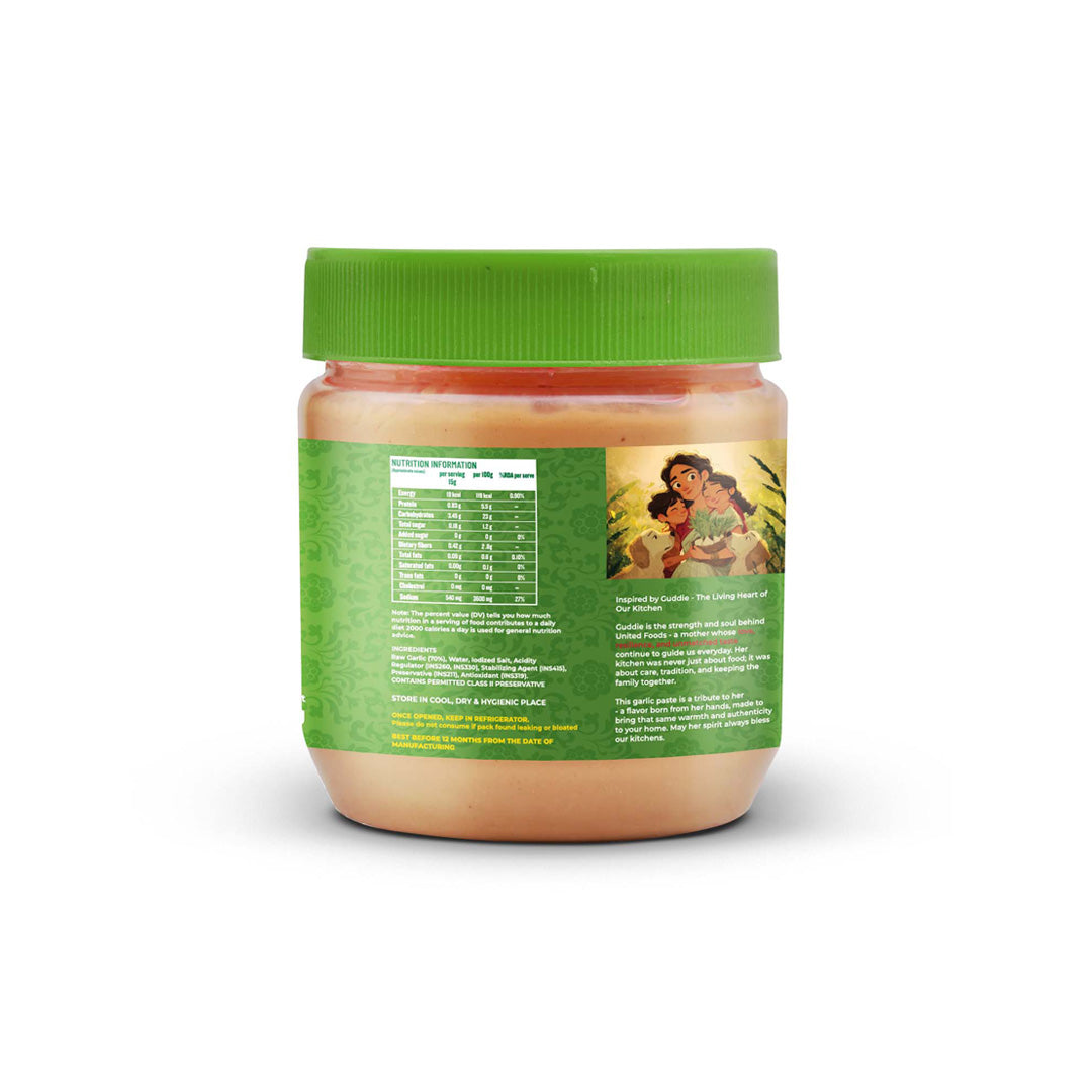 Guddie Garlic Paste Pouch (350 g)