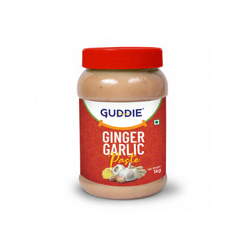 Guddie Ginger Garlic Paste Pouch (1 kg)