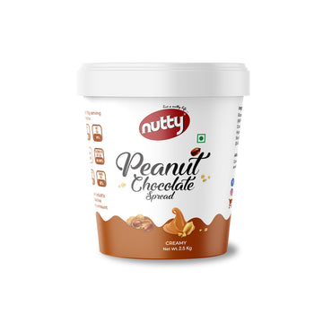 Nutty Peanut Chocolate Spread Creamy (2.5Kg)