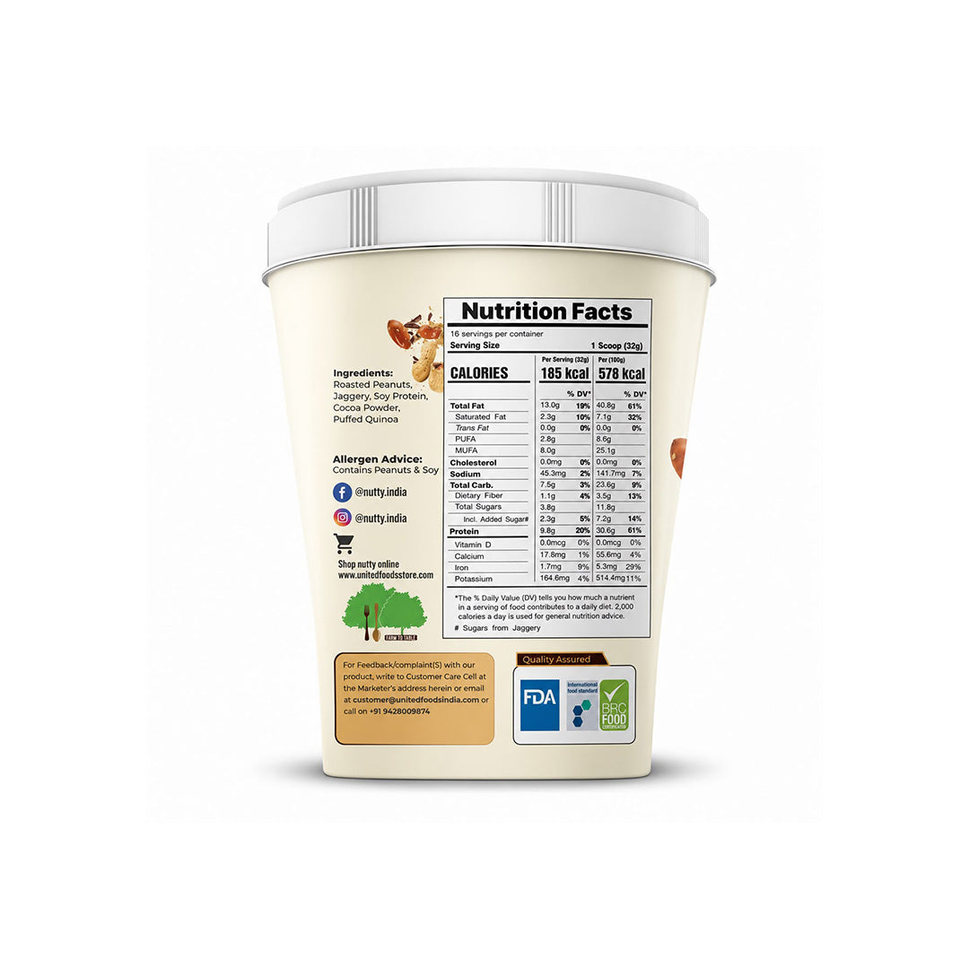 Nutty Natural Peanut Butter Chocolate Quinchy