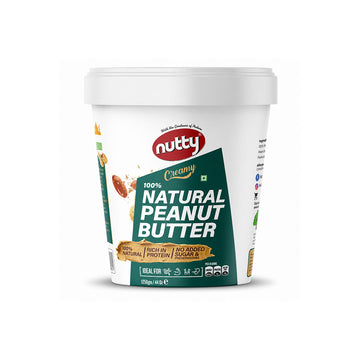 Nutty Natural Peanut Butter Creamy (1250g)