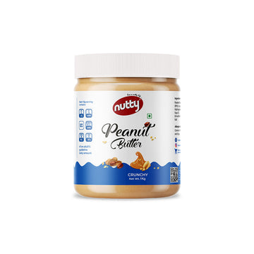 Nutty Peanut Butter Crunchy (1kg)