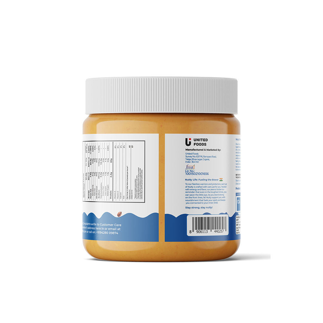 Nutty Peanut Butter Crunchy