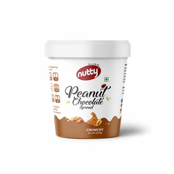 Nutty Peanut Chocolate Spread Crunchy (2.5kg)