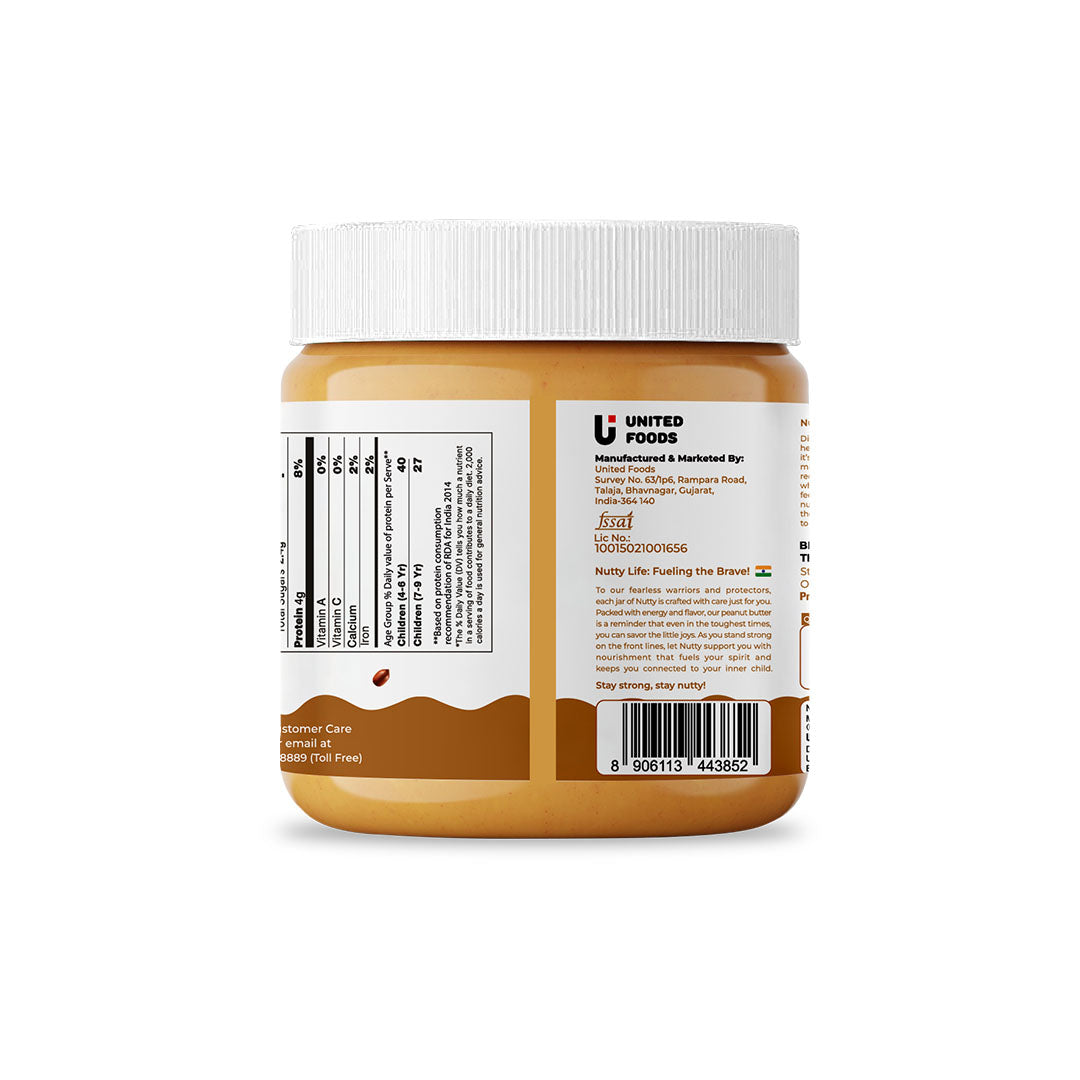 Nutty Peanut Chocolate Spread Crunchy